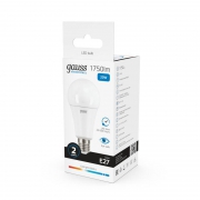 Лампа светодиодная Elementary 20Вт A60 грушевидная 6500К холод. бел. E27 1750лм GAUSS 23239 23239