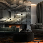 Светильник светодиодный WL44 BK 9Вт 3500К IP54 для интерьера/фасадов черн. Эра Б0054424 Б0054424