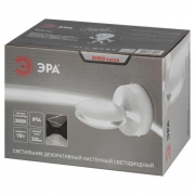 Светильник светодиодный WL44 WH 9Вт 3500К IP54 для интерьера/фасадов бел. Эра Б0054425 Б0054425