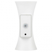 Светильник светодиодный WL42 WH+GD 10Вт 3500К IP54 для интерьера/фасадов бел./зол. Эра Б0054421 Б0054421