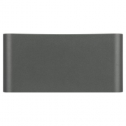 Светильник светодиодный WL41 GR 10Вт 3500К для интерьера/фасадов IP54 сер. Эра Б0054418 Б0054418