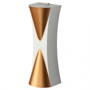 Светильник светодиодный WL43 WH+GD 6Вт 3500К для интерьера/фасадов IP54 бел./зол. Эра Б0054423 Б0054423