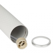 Светильник WL46 WH под лампу MR16 GU10 12Вт для интерьера/фасадов IP20 бел. Эра Б0058501 Б0058501