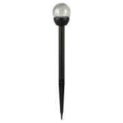 Светильник садовый Капля холодный белый высота 33см 1LED на солнечной батарее Эра Б0062363 Б0062363