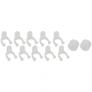 Лента светодиодная LS2835-9.6-120-24-R-IP68-5м 24В термостойкая для бани красн. (в комплекте: 2 заглушки; 10 крепежей)(уп.5м) Эра Б0062345 Б0062345