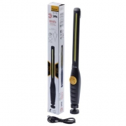 Фонарь аккумуляторный автомобильный Практик AA-701 COB литиевый аккум. 3.2А.ч крюк магнит 40г изгиб корпуса пластик. (кор.) Эра Б0036613 Б0036613