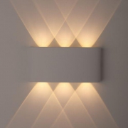 Светильник WL12 WH декор. подсветка светодиод. 6х1Вт IP54 бел. ЭРА Б0034610 Б0034610