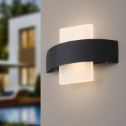 Светильник WL7 WH+BK декор. подсветка светодиод. 6Вт IP20 бел./черн. ЭРА Б0034605 Б0034605