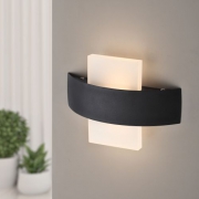 Светильник WL7 WH+BK декор. подсветка светодиод. 6Вт IP20 бел./черн. ЭРА Б0034605 Б0034605