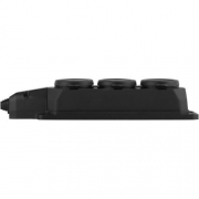 Колодка удлинителя 3-м с заземл. 16А IP44 K-3e-B-IP44 каучук черн. Эра Б0044545 Б0044545