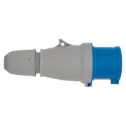 Вилка переносная 023 2Р+РЕ 32А 220В IP44 PROxima EKF ps-023-32-220-PRO ps-023-32-220-PRO