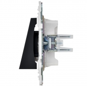 Вывод кабеля SKANDY SK-O01Bl черн. IEK SK-VK10-0-K02 SK-VK10-0-K02