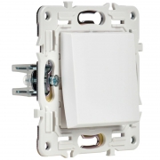Выключатель 1-кл. SKANDY 10А SK-V01W арктич. бел. IEK SK-V10-0-10-K01 SK-V10-0-10-K01