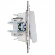 Выключатель перекрестный 1-кл. SKANDY 10А SK-V03W арктич. бел. IEK SK-V13-0-10-K01 SK-V13-0-10-K01