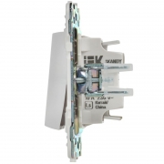 Выключатель проходной 1-кл. SKANDY 10А SK-V02W арктич. бел. IEK SK-V12-0-10-K01 SK-V12-0-10-K01