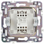 Выключатель проходной 1-кл. SKANDY 10А SK-V08W с индикацией арктич. бел. IEK SK-V12-1-10-K01 SK-V12-1-10-K01