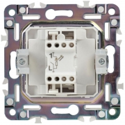Выключатель 1-кл. SKANDY 10А SK-V07W с индикацией арктич. бел. IEK SK-V10-1-10-K01 SK-V10-1-10-K01