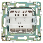 Выключатель 2-кл. SKANDY 10А SK-V04W арктич. бел. IEK SK-V20-0-10-K01 SK-V20-0-10-K01