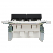 Выключатель проходной 2-кл. SKANDY 10А SK-V05Bl черн. IEK SK-V22-0-10-K02 SK-V22-0-10-K02