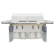 Выключатель проходной 2-кл. SKANDY 10А SK-V05W арктич. бел. IEK SK-V22-0-10-K01 SK-V22-0-10-K01