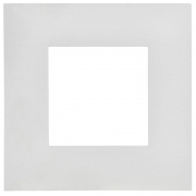 Рамка 1-м SKANDY SK-F01W арктич. бел. IEK SK-M12-K01 SK-M12-K01