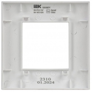 Рамка 1-м SKANDY SK-F01W арктич. бел. IEK SK-M12-K01 SK-M12-K01