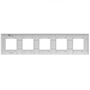 Рамка 5-м SKANDY SK-F05W арктич. бел. IEK SK-M52-K01 SK-M52-K01