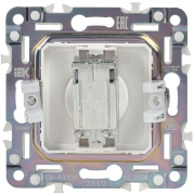 Розетка TV оконечная SKANDY SK-A12W арктич. бел. IEK SK-A10-O-K01 SK-A10-O-K01