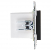 Розетка USB A+A 3.1А SKANDY SK-R15Bl черн. IEK SK-U21-D31-K02 SK-U21-D31-K02