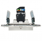 Розетка компьютерная RJ45 кат.5E SKANDY SK-K01W арктич. бел. IEK SK-K10-1-K01 SK-K10-1-K01