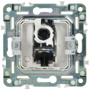 Розетка компьютерная RJ45 кат.5E SKANDY SK-K01W арктич. бел. IEK SK-K10-1-K01 SK-K10-1-K01