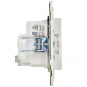 Розетка SKANDY 16А с заземл. без защ. шторок SK-R05W арктич. бел. IEK SK-R11-16-K01 SK-R11-16-K01