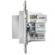 Термостат электронный SKANDY SK-T01W с индикацией арктич. бел. IEK SK-RT11-K01 SK-RT11-K01