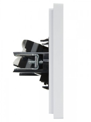 Розетка компьютерная RJ45 кат.5E FORTE&PIANO FP232 бел. IEK FP-K10-1-K01 FP-K10-1-K01