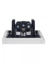 Розетка СП FORTE&PIANO FP216 16А с заземл. без защ. шторок винт. крепл. бел. IEK FP-R11-16-K01 FP-R11-16-K01