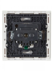Розетка СП FORTE&PIANO FP213 16А с заземл. защ. шторки безвинт. крепл. бел. IEK FP-R14-16-1-K01 FP-R14-16-1-K01
