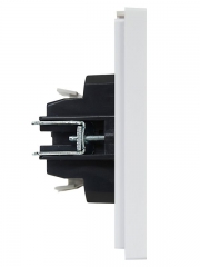 Выключатель проходной 1-кл. СП FORTE&PIANO 10А FP204 с индикацией бел. IEK FP-V12-1-10-1-K01 FP-V12-1-10-1-K01