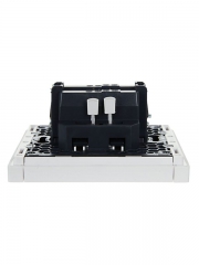 Выключатель проходной 1-кл. СП FORTE&PIANO 10А FP204 с индикацией бел. IEK FP-V12-1-10-1-K01 FP-V12-1-10-1-K01