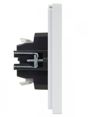 Выключатель проходной 2-кл. СП FORTE&PIANO 10А FP207 бел. IEK FP-V22-0-10-1-K01 FP-V22-0-10-1-K01