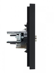 Розетка TV оконечная FORTE&PIANO FP128 черн. IEK FP-A10-O-K02 FP-A10-O-K02