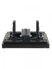 Розетка TV оконечная FORTE&PIANO FP128 черн. IEK FP-A10-O-K02 FP-A10-O-K02