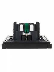 Розетка СП FORTE&PIANO FP114 16А с заземл. без защ. шторок безвинт. крепл. черн. IEK FP-R11-16-1-K02 FP-R11-16-1-K02