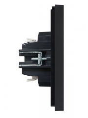 Выключатель 1-кл. СП FORTE&PIANO 10А FP101 черн. IEK FP-V10-0-10-1-K02 FP-V10-0-10-1-K02