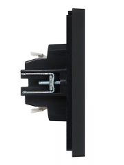 Выключатель 1-кл. СП FORTE&PIANO 10А FP102 с индикацией черн. IEK FP-V10-1-10-1-K02 FP-V10-1-10-1-K02