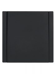 Выключатель проходной 1-кл. СП FORTE&PIANO 10А FP103 черн. IEK FP-V12-0-10-1-K02 FP-V12-0-10-1-K02