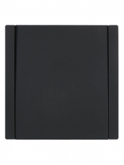 Выключатель проходной 1-кл. СП FORTE&PIANO 10А FP104 с индикацией черн. IEK FP-V12-1-10-1-K02 FP-V12-1-10-1-K02