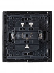 Выключатель 2-кл. СП FORTE&PIANO 10А FP105 черн. IEK FP-V20-0-10-1-K02 FP-V20-0-10-1-K02