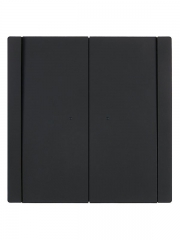 Выключатель 2-кл. СП FORTE&PIANO 10А FP106 с индикацией черн. IEK FP-V20-1-10-1-K02 FP-V20-1-10-1-K02