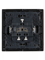 Выключатель 2-кл. СП FORTE&PIANO 10А FP106 с индикацией черн. IEK FP-V20-1-10-1-K02 FP-V20-1-10-1-K02