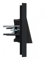 Вывод кабеля FORTE&PIANO FP142 черн. IEK FP-VK10-0-K02 FP-VK10-0-K02